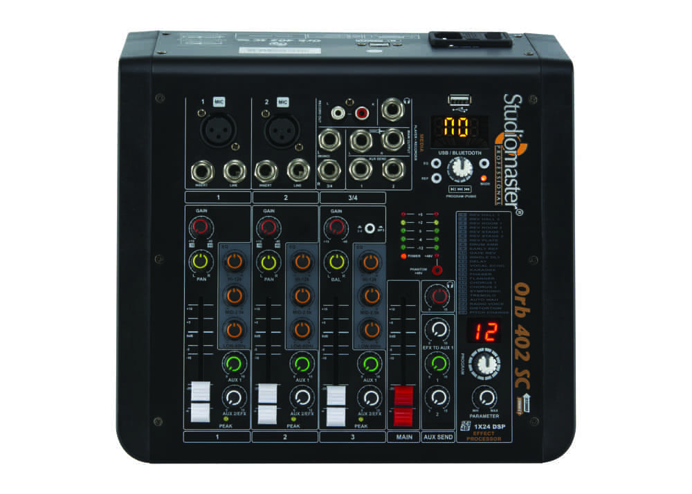 Studiomaster Professional Orb 402 SC Mixer 